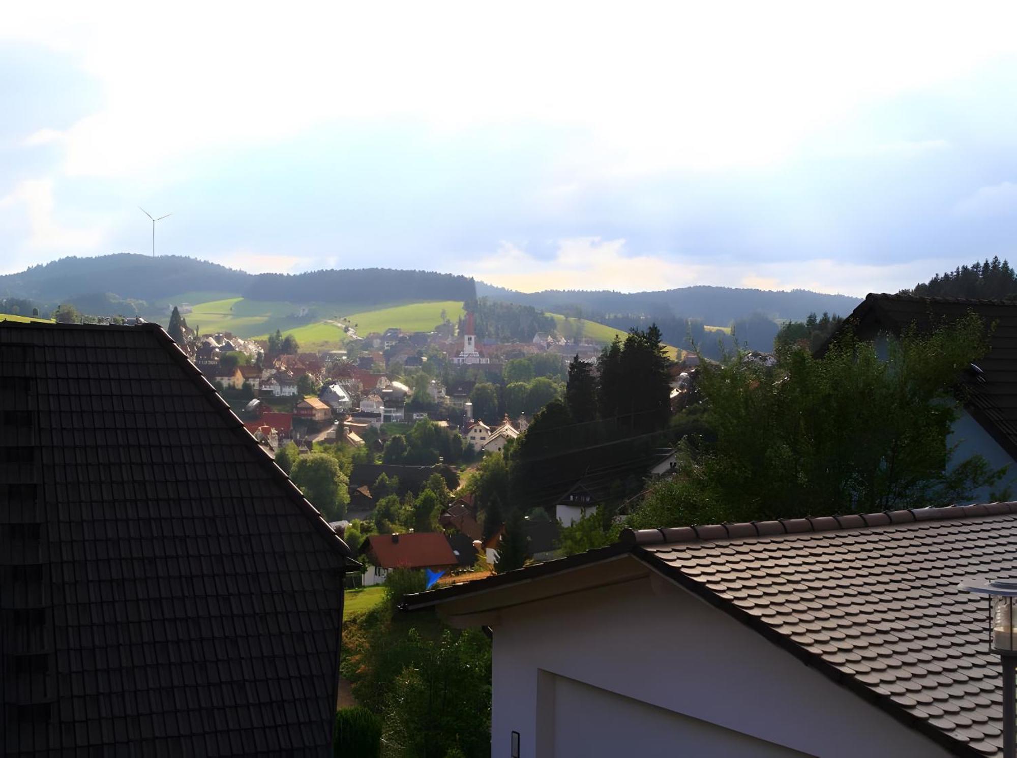 Landhaus Panoramablick Schonach im Schwarzwald Exterior foto